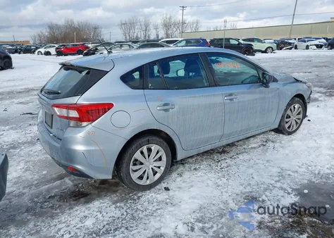 2018 Subaru Impreza 2.0I from USA, damaged, VIN 4S3GTAA69J3727121